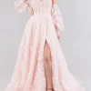 ABITO DA SERA IN TULLE RICAMATO