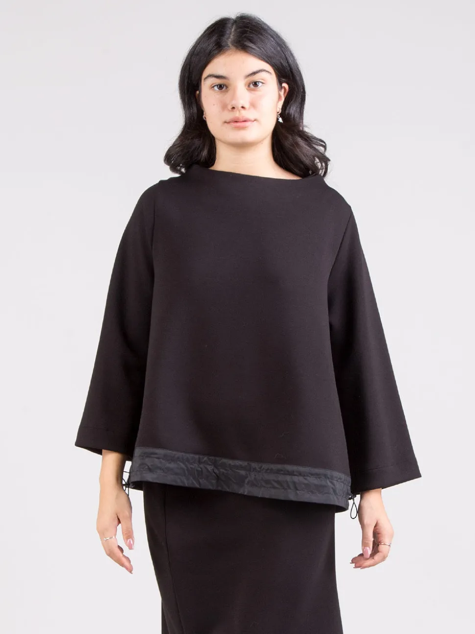 Blusa con coulisse