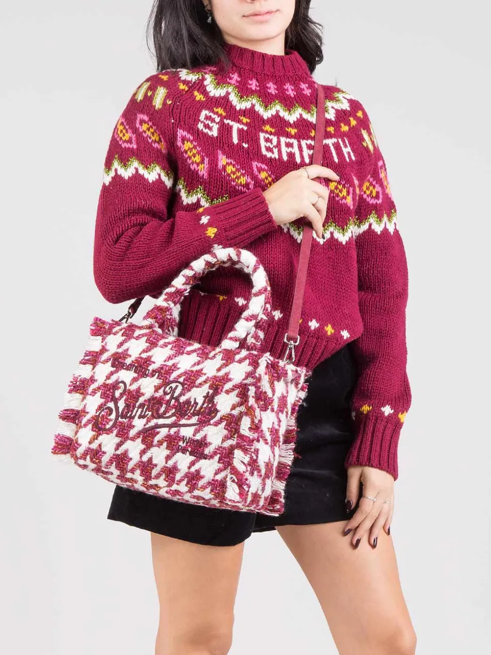Borsa Colette pied de poule