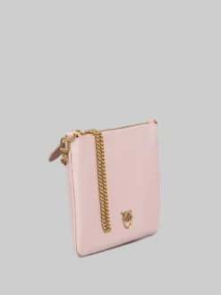 BORSA FLAT A TRACOLLA IN PELLE ROSA CIPRIA