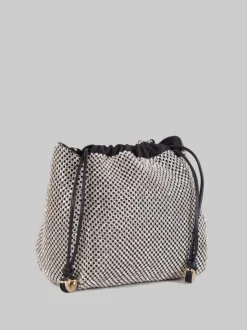 Borsa mini in strass