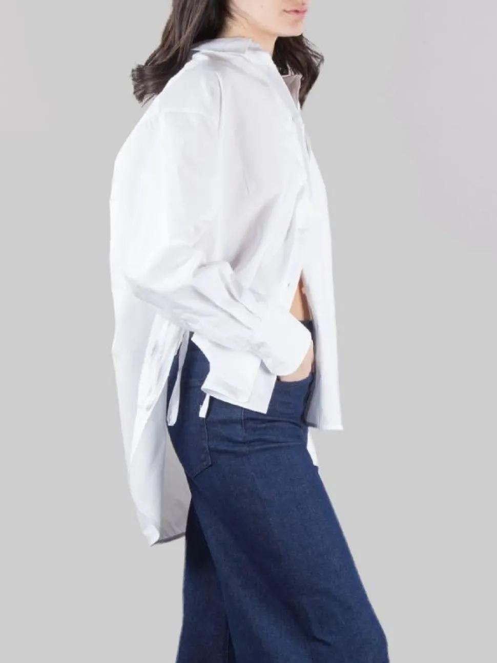 CAMICIA BIANCA OVERSIZE