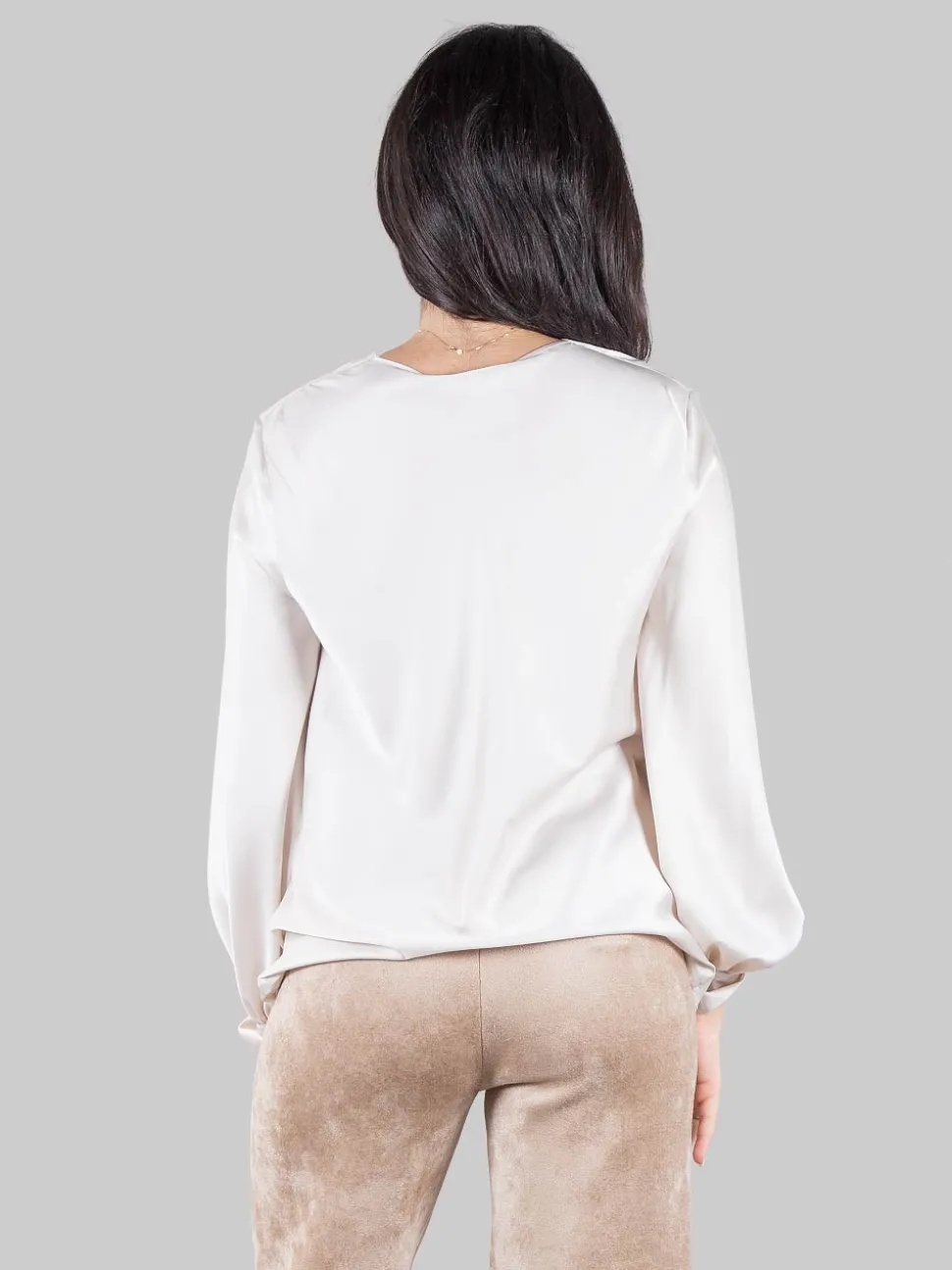 Camicia in raso
