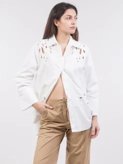 Camicia ricamata