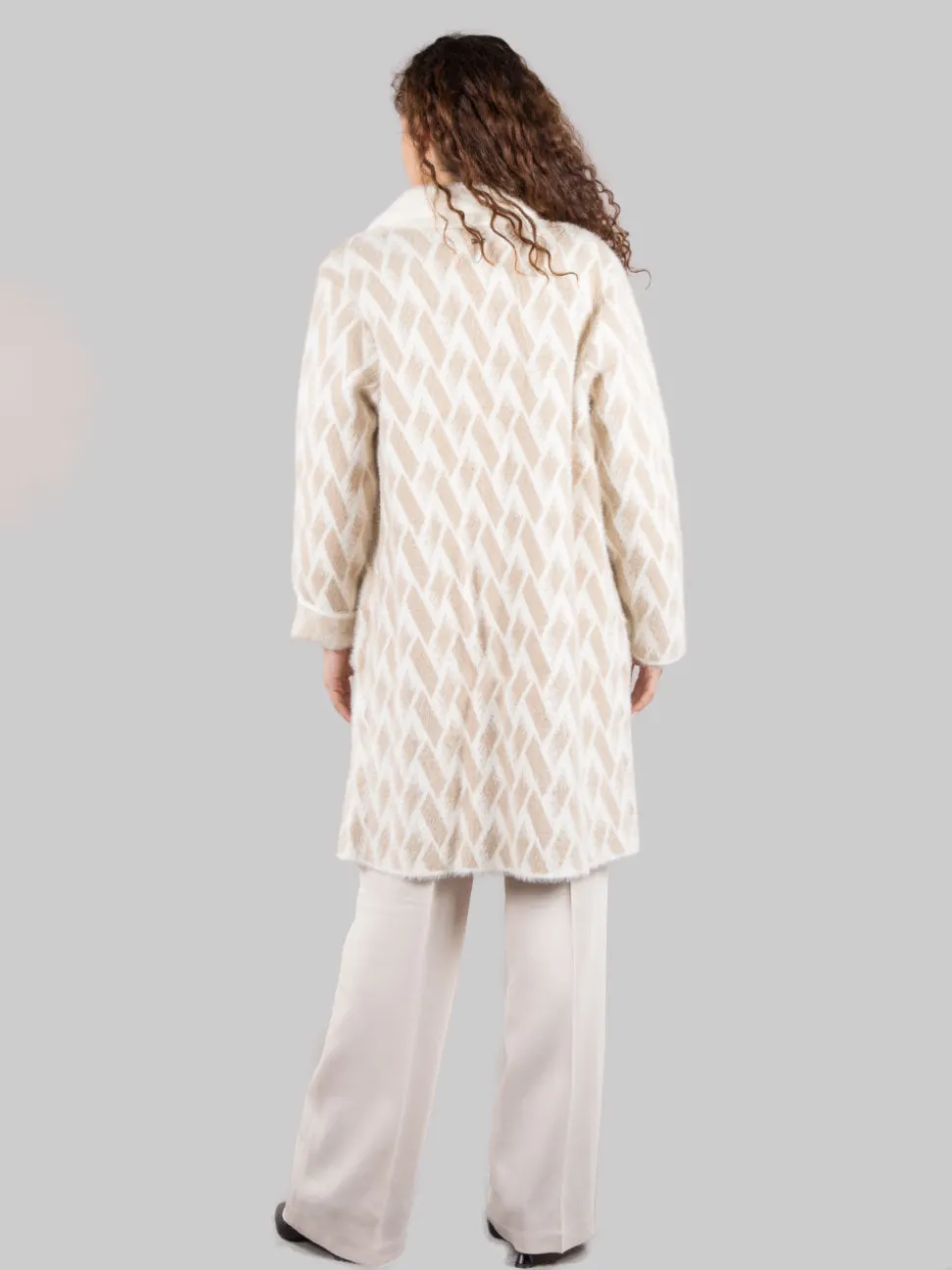 Cappotto in maglia
