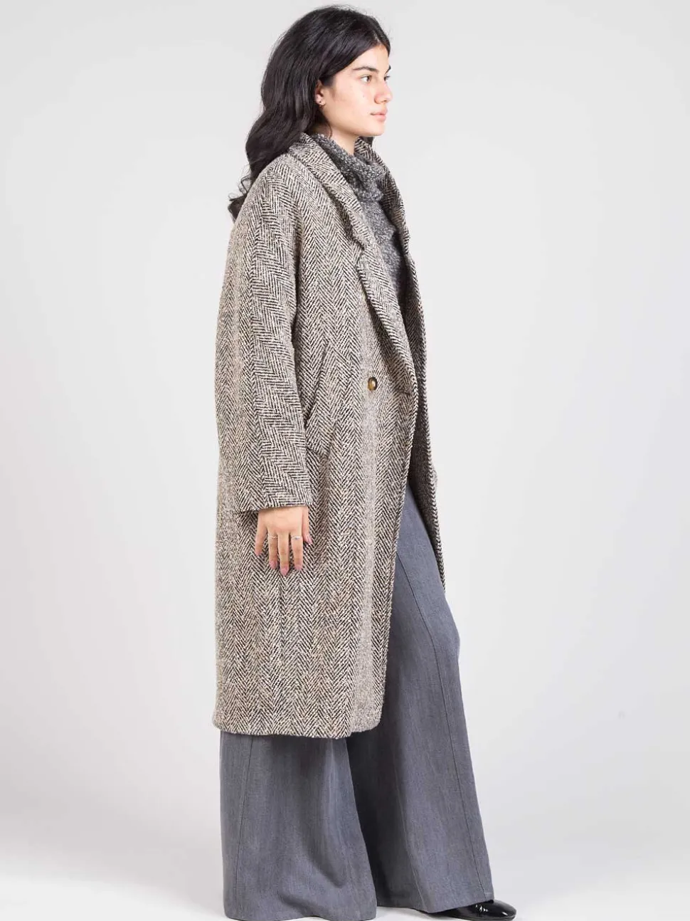 Cappotto in tweed
