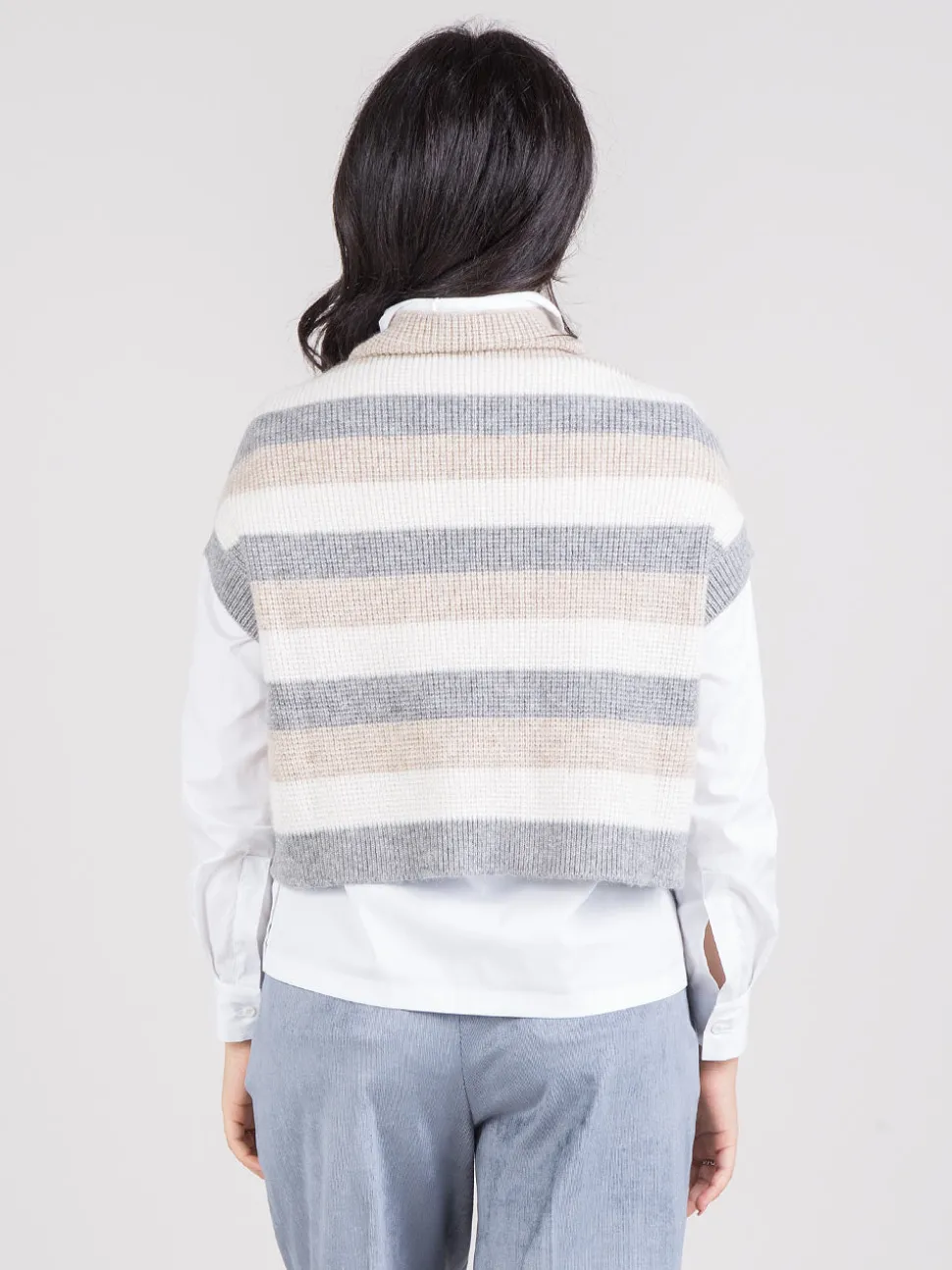 Gilet a righe