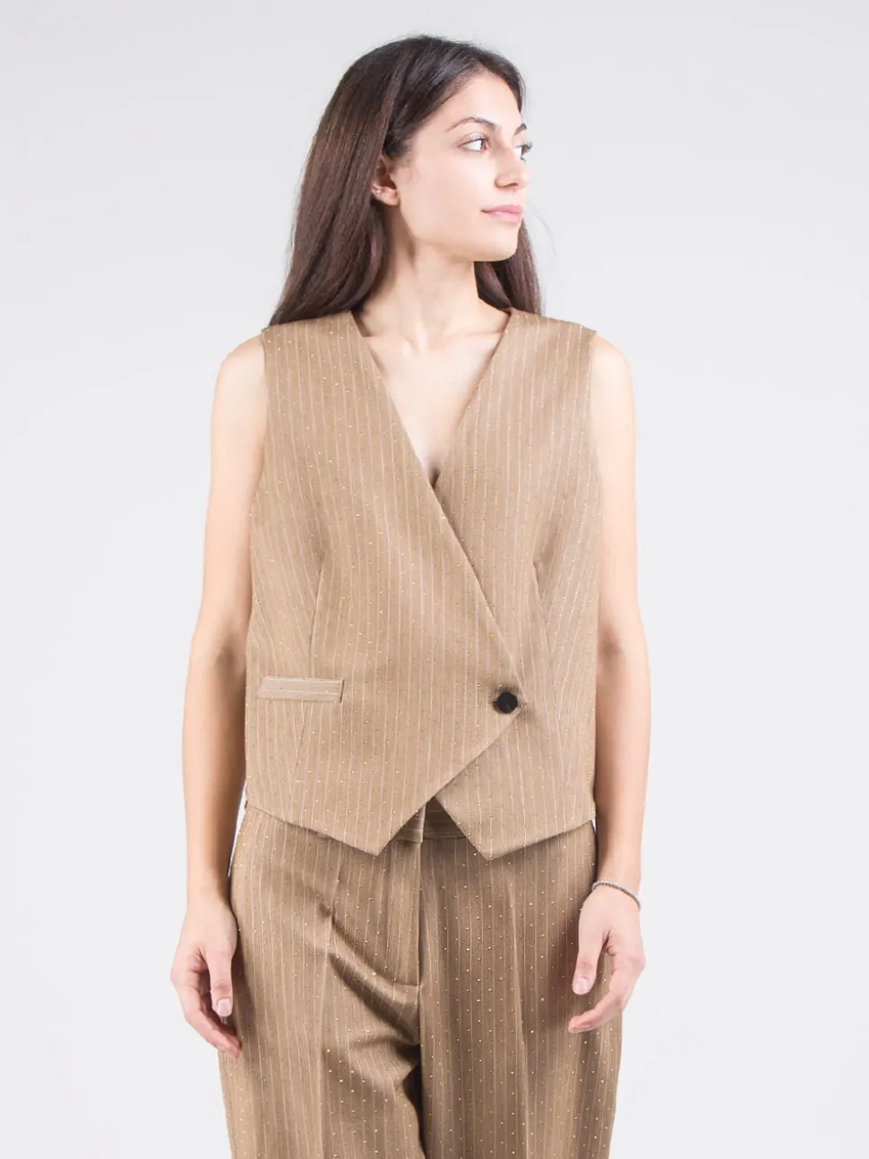 Gilet gessato