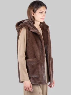 Gilet in ecopelliccia