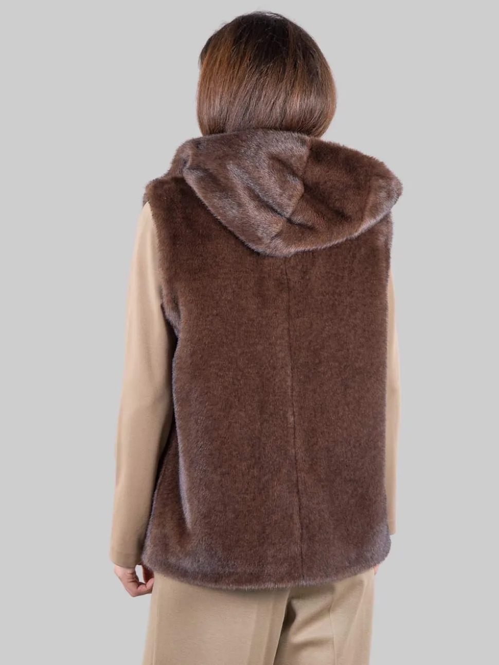 Gilet in ecopelliccia