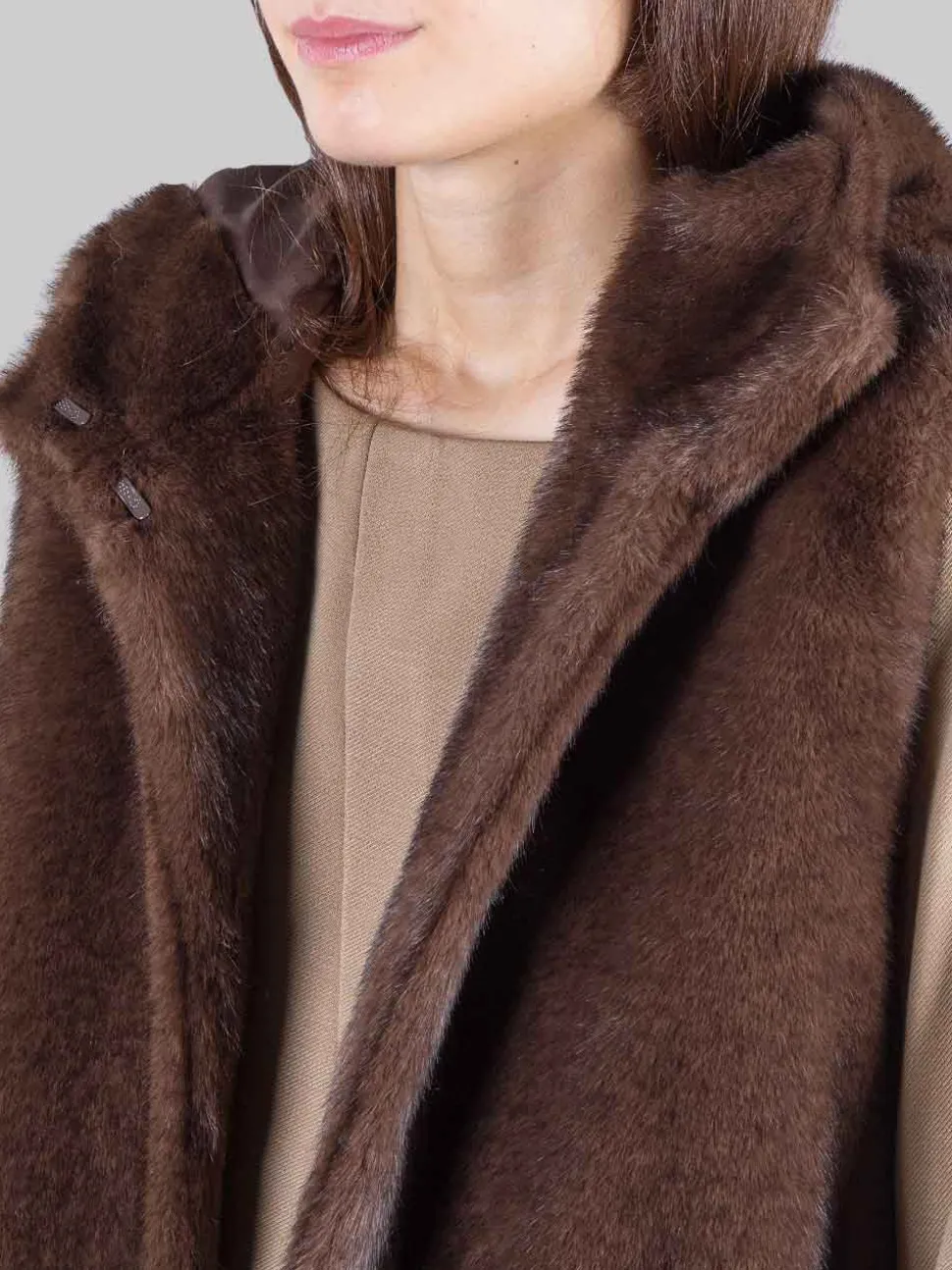 Gilet in ecopelliccia