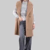 Gilet lungo in ecopelliccia