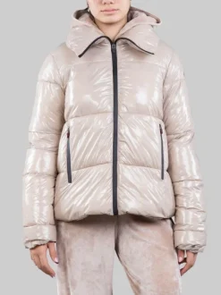 GIUBBETTO AMHERST IN TESSUTO RICICLATO EFFETTO GLOSSY