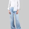 JEANS AMBER PALAZZO LAVAGGIO CHIARO