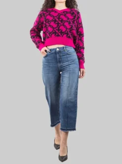 JEANS BARBRA BOYFRIEND CON PROFILI SFRANGIATI AL FONDO
