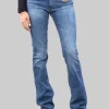 JEANS LOLA FLARE A VITA BASSA