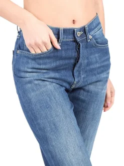 JEANS NINA IN DENIM ELASTICIZZATO A VITA ALTA