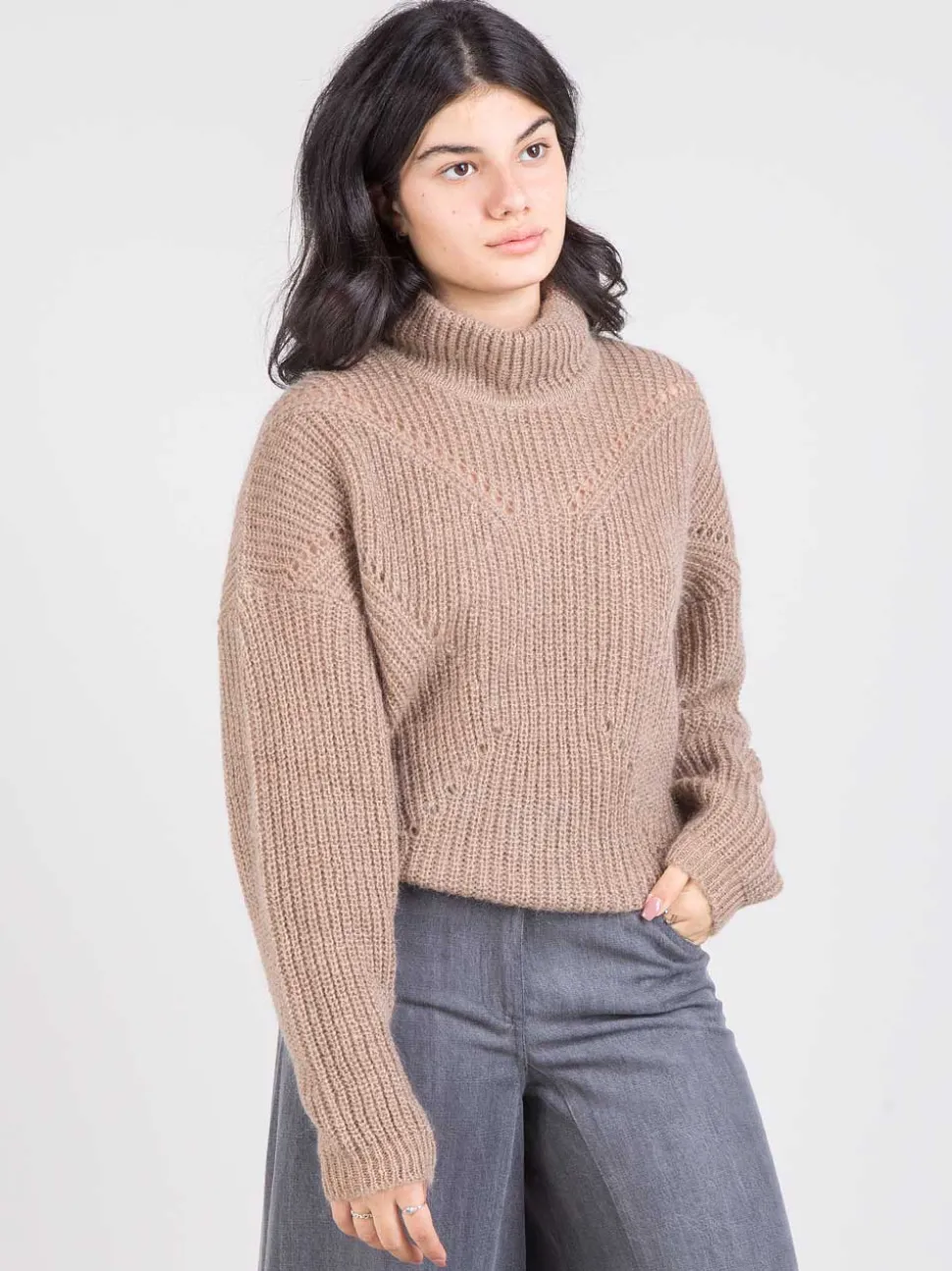 Maglia a collo alto