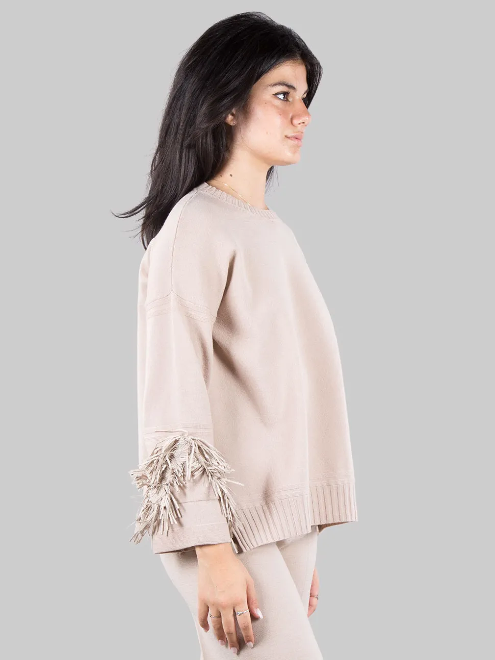 Maglia con frange