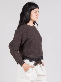 Maglia con pizzo