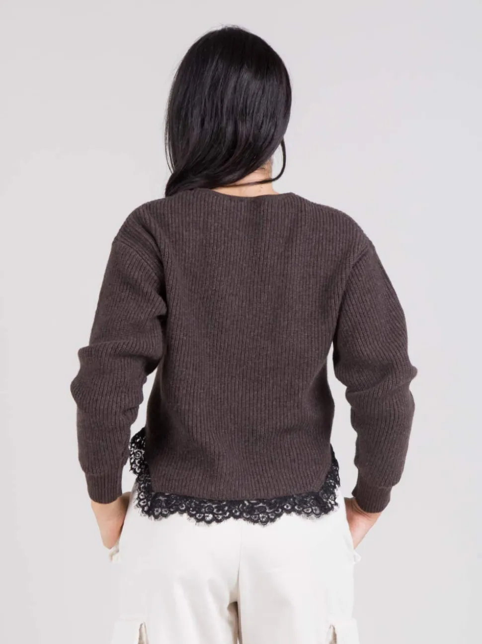 Maglia con pizzo