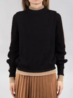 MAGLIA IN MISTO CASHMERE E SETA