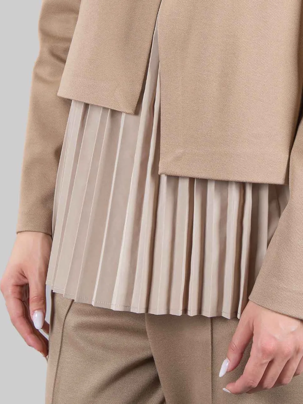 Maglia plissé