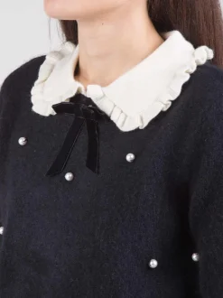 Maglione con colletto