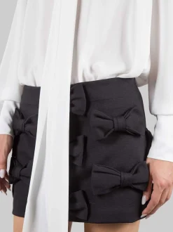 Mini abito fiocchi
