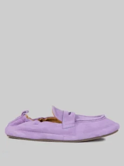 MOCASSINI IN SUEDE GLICINE