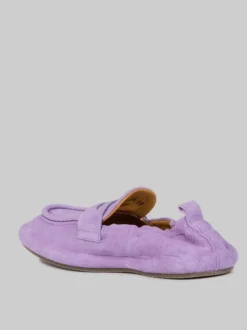 MOCASSINI IN SUEDE GLICINE
