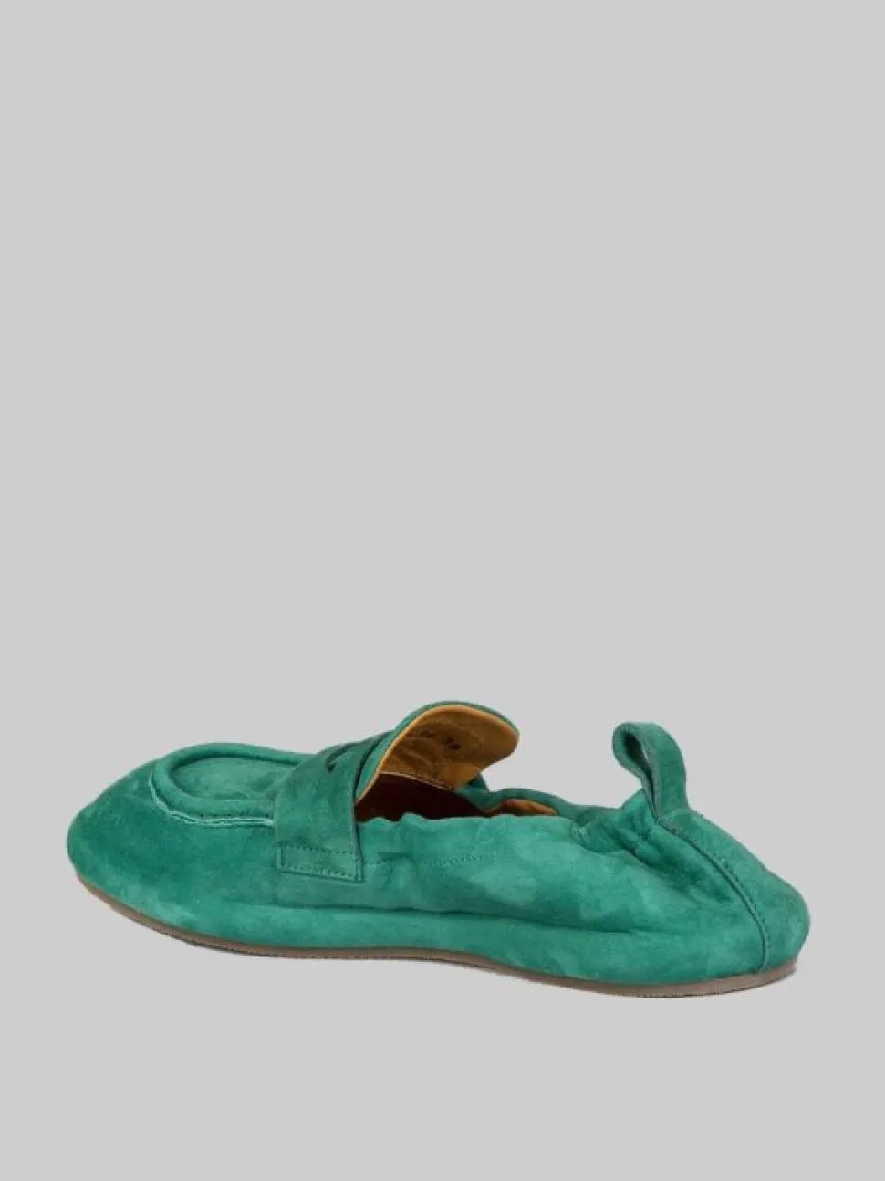 MOCASSINI VERDI IN SUEDE