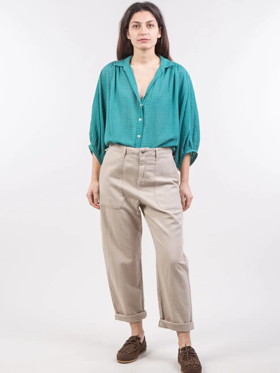 Pantaloni baggy fatigue