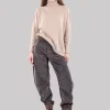 Pantaloni carrot