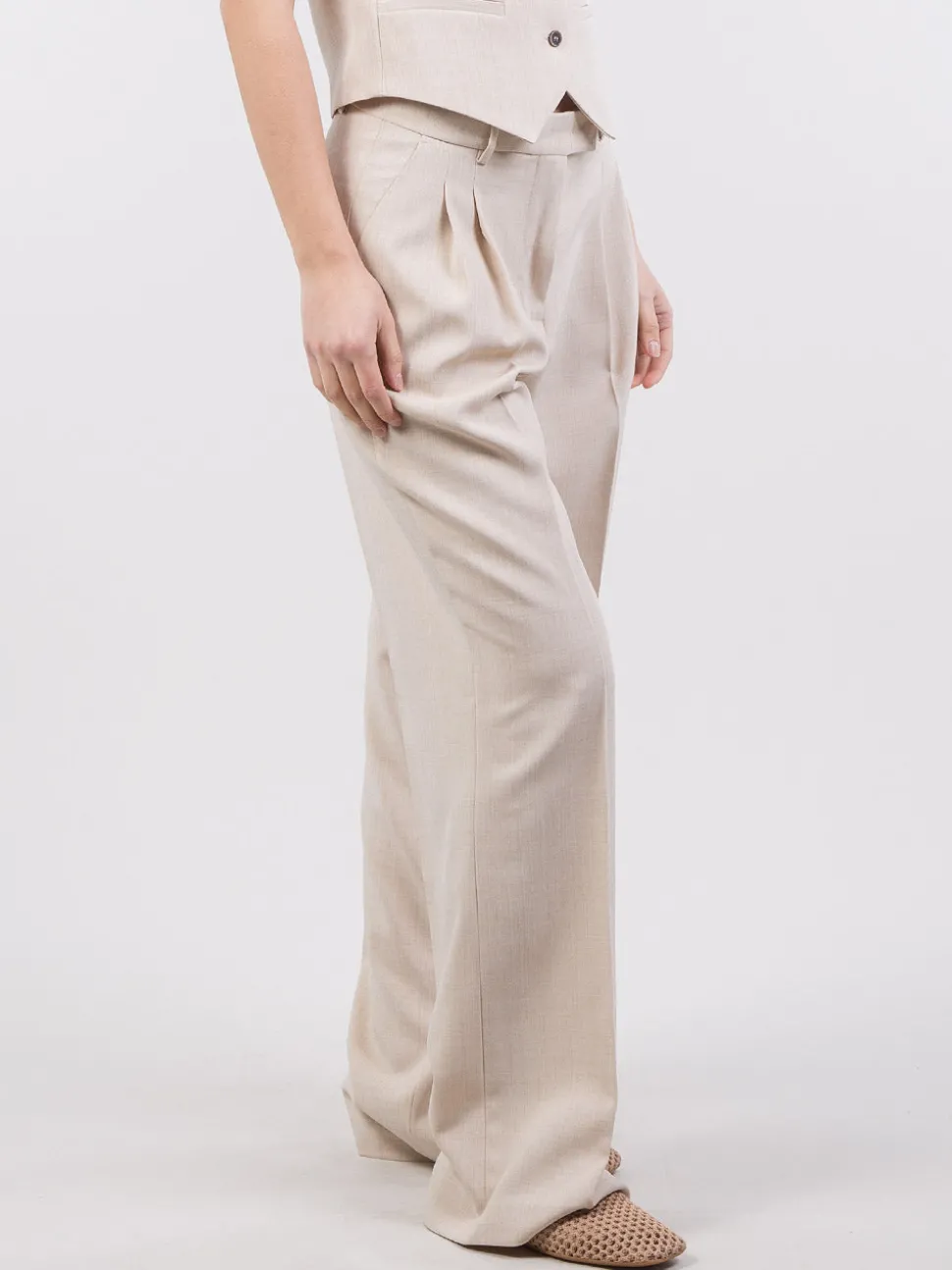 Pantaloni con pinces