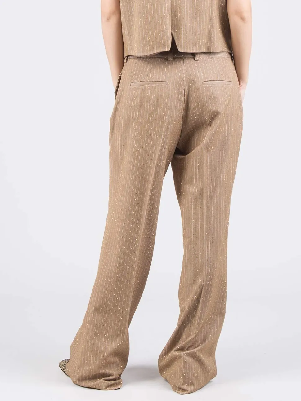 Pantaloni gessati