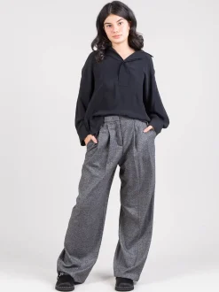 Pantaloni in principe di galles