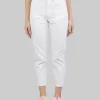 PANTALONI JEANS MODELLO 5 TASCHE IN DENIM BIANCO