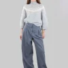Pantaloni wide leg