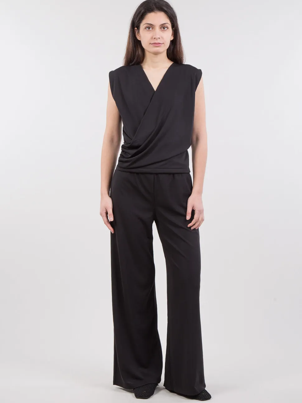 Pantaloni wide leg