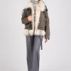 Parka con ecopelliccia