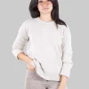 Pullover in cashmere e seta
