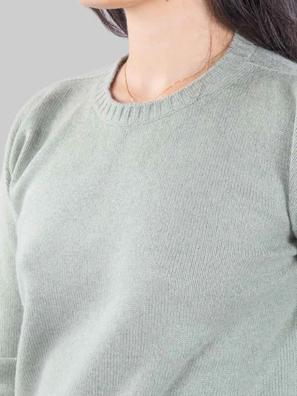 Pullover in cashmere e seta