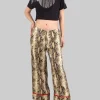 T-SHIRT CORTA NERA CON FRANGE DI STRASS